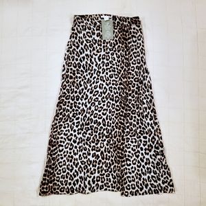 H&M Sold Out Leopard Skirt NWT Sz 4